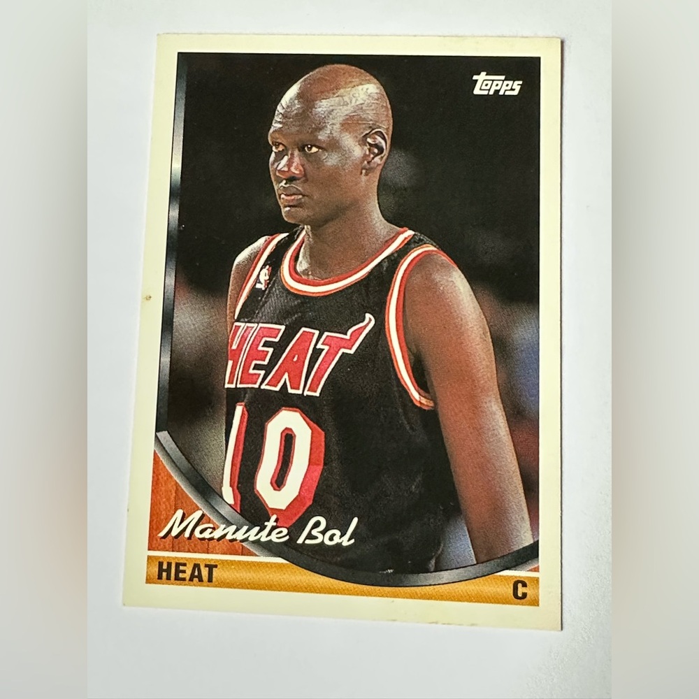 Manute Bol - Miami Heat Basketball Trading Card
